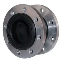 Компенсатор резиновый CR-E25-F Ду200 Ру10 резиновая вставка (корпус) - EPDM тип присоединения - фланцевый материал фланцев - сталь углеродистая оцинкованная купить в Калининграде