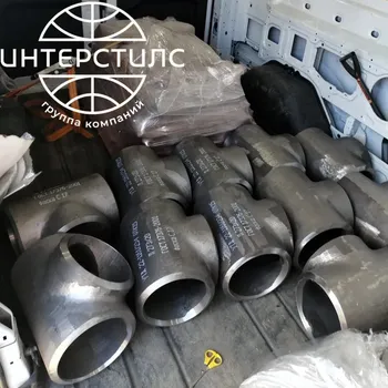 Стальной тройник равнопроходной 76 мм 10 мм 09Г2С ГОСТ 17376-2001 купить в Калининграде